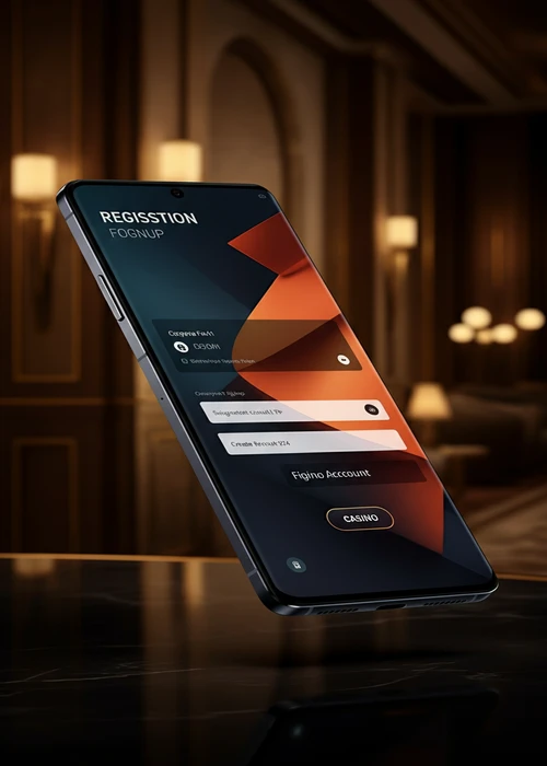 Screenshot van de registratiepagina van Nyxbets Casino met het invulformulier en de 'Sign Up'-knop.